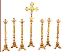 Altar Candlestick Holder - small Gothic Design