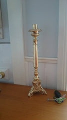 Altar Candlestick Holder - small Gothic Design