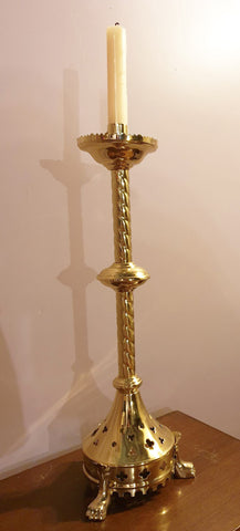Claw-foot Altar Candlestick Holder