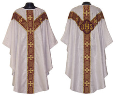 White (with red ophrey) Vestment Set
