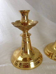 Altar Candlestick Holder, Twist Stem - tall size