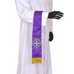 Simple Gothic Chasuble Vestment (complete set or chasuble & stole only)