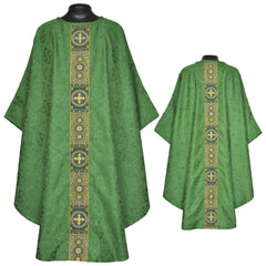 Simple Gothic Chasuble Vestment (complete set or chasuble & stole only)
