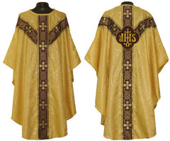 Gothic Chasuble Vestment and Stole UNLINED