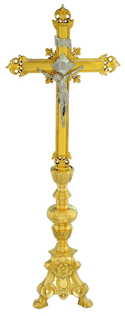 Baroque Base Crucifix