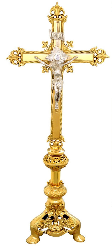 Crucifix with Angel design base