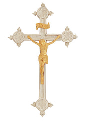 Wall Hanging Brass Crucifix (1009CRU)