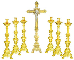 Purchase matching baroque candlesticks