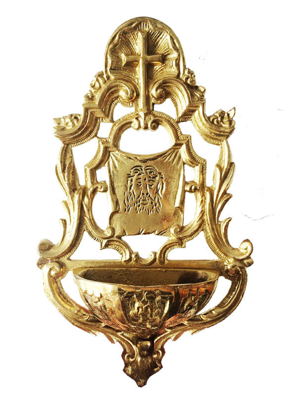 Ornate Hanging Holy Water Font