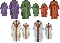 Gothic Chasuble Vestment and Stole (alt fabric)