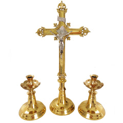 Altar Candlestick Holder, Twist Stem - medium size