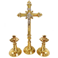 Altar Candlestick Holder, Twist Stem - small size